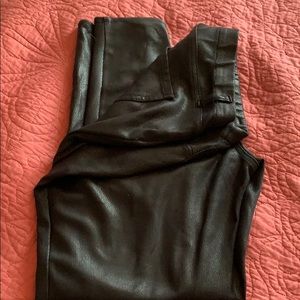 Faded Glory Faux Leather Leggings
